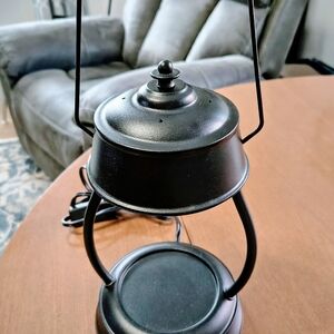 Black Candle Holder Lantern